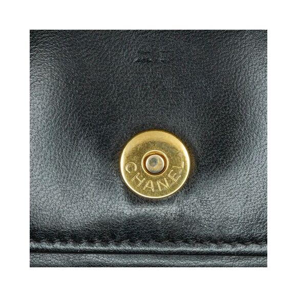 Pre Loved Chanel Wallet on Chain Quilted Leather Women Black Crossbody Bags - Picture 8 of 8